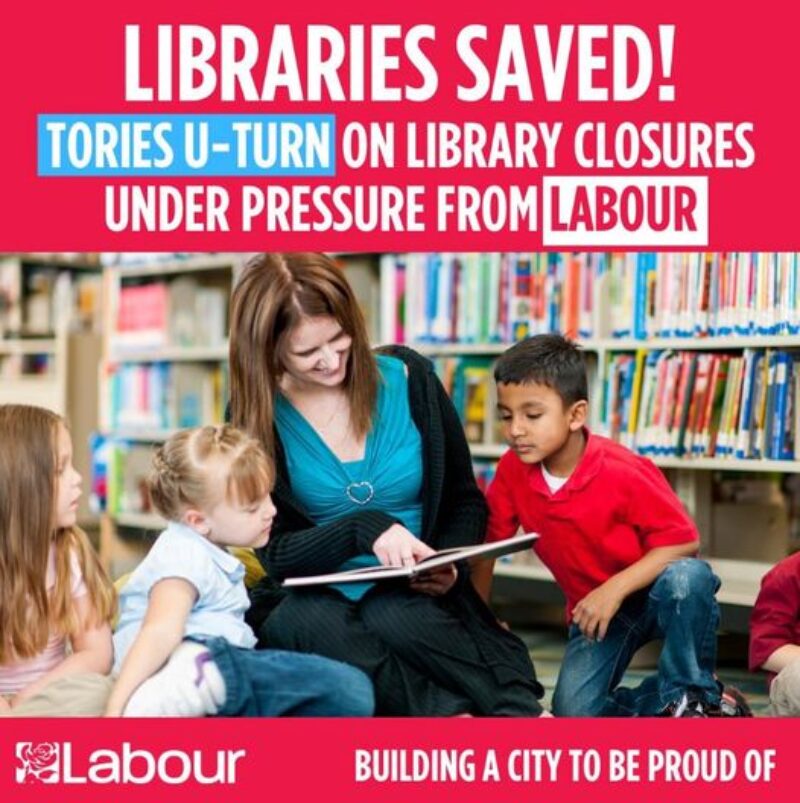 Southend Libraries Saved By Labour